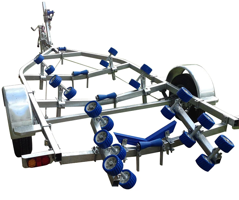 OEM supported boat & watercraft  aluminium yacht tool steel catamaran boat Trailer