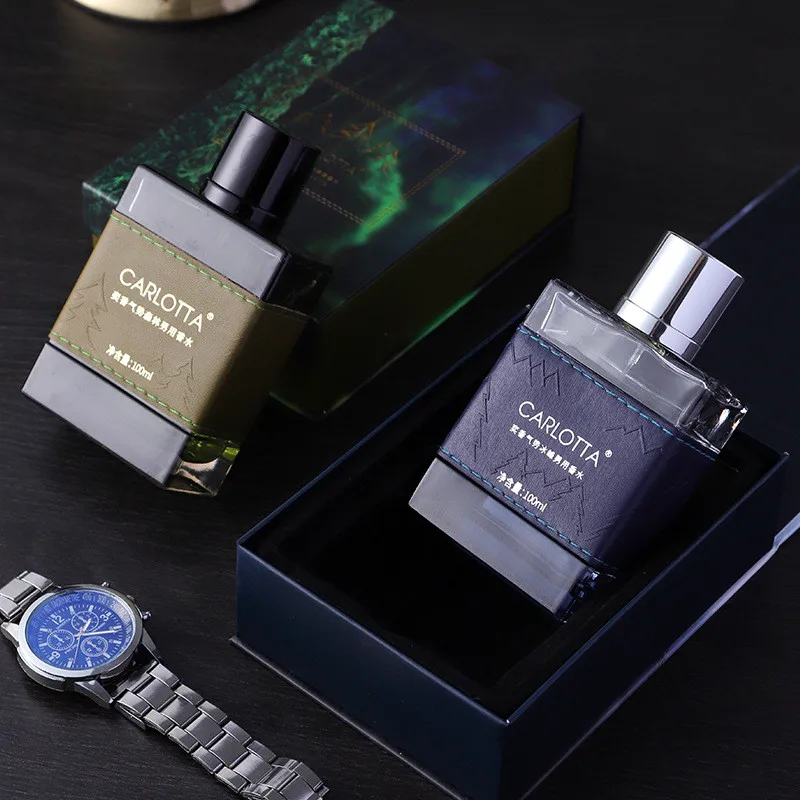 Male Fragrance Luxury Woody Note 100 ml EAU DE TOILETTE premium gift box men  perfume