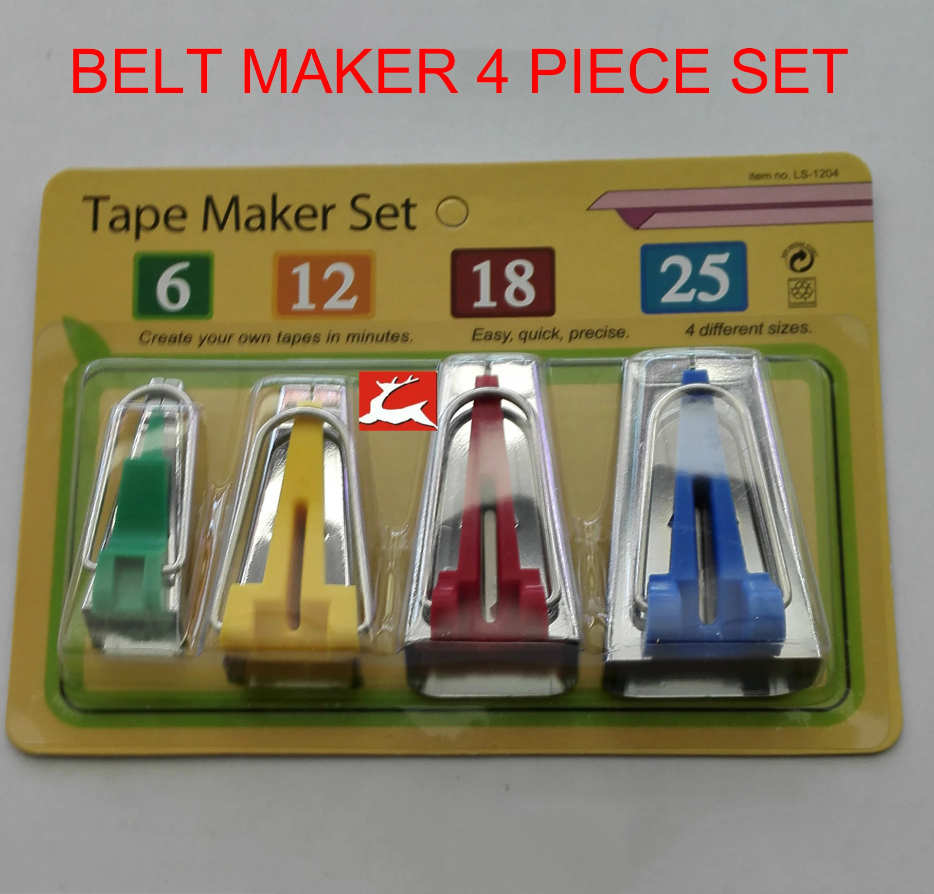 Bias Tape Maker Set Patchwork Tool Bias Tape Maker Edger 6/12/18/25mm Sewing Machine Tool Accessories