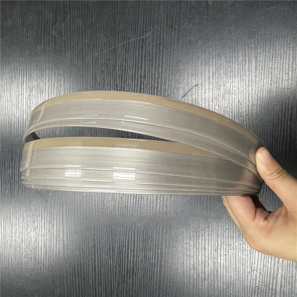 Furniture production accessories  Bi-colors Double Colors High Glossy Silver 3D Plastic Acrylic Edge Banding Tape