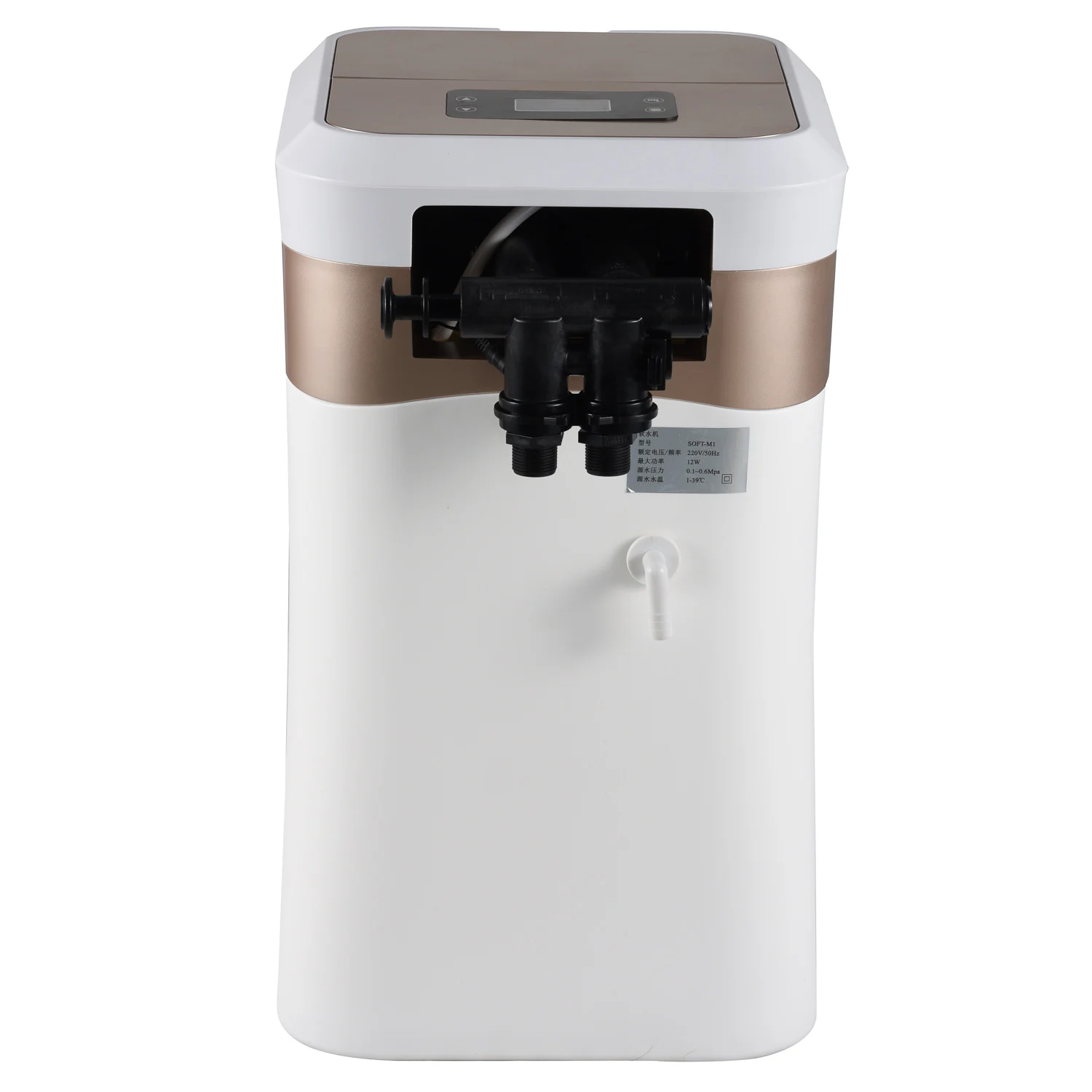 NINGBO KEMAN SOFT-M1 new style 1 ton automatic controlled water softener machine with ion exchange softened resin