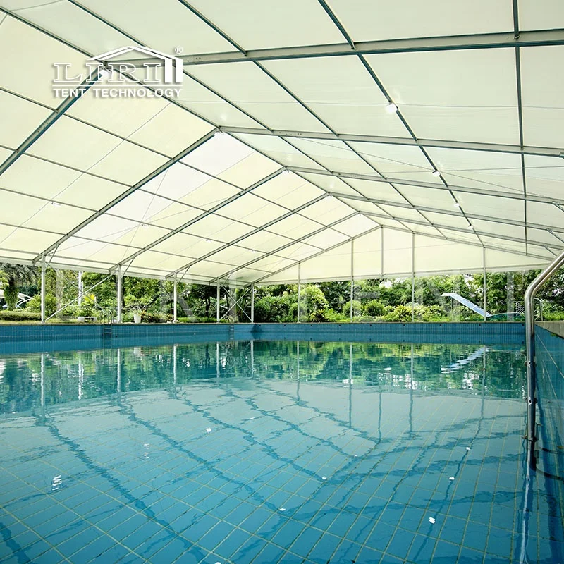 20X35m Outdoor White PVC Swimming Pool Cover Sports Tent for Sale