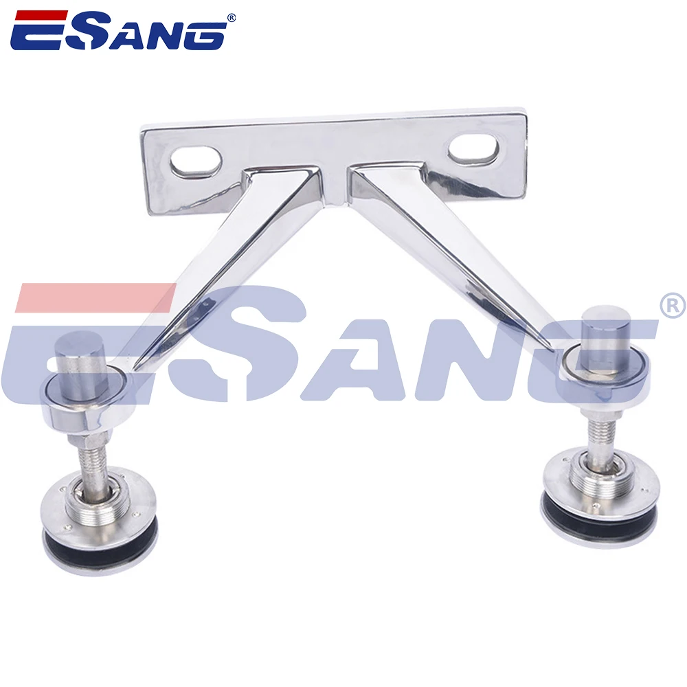 ESANG Building Hardware Glass Accessories Stainless Steel 4 Arms Glass Spider Connection