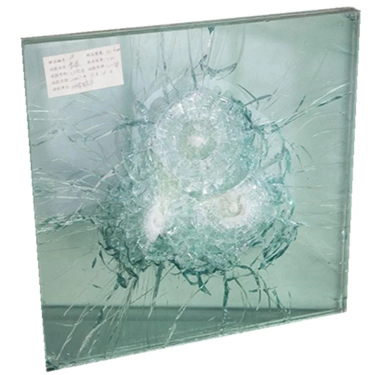 23.04mm 30mm Tinted Bulletproof Laminated Glass Panels Price For Sliding Door