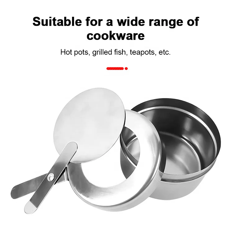 Fuel Holder With Cover Stainless Steel Chafer Fuel Chafer Canned Heat Fuel Box For Chafer Buffets Catering