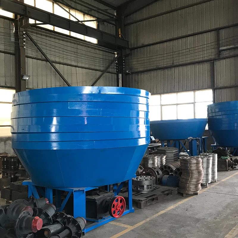 ICE ISO 1200/1600/1100 wet pan mill