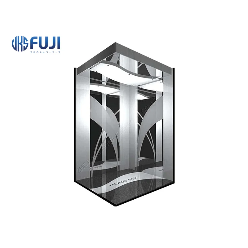 2-4 Floors 320KG CE Certificated Home Elevator Luxury Observation Residential Lift For Sale