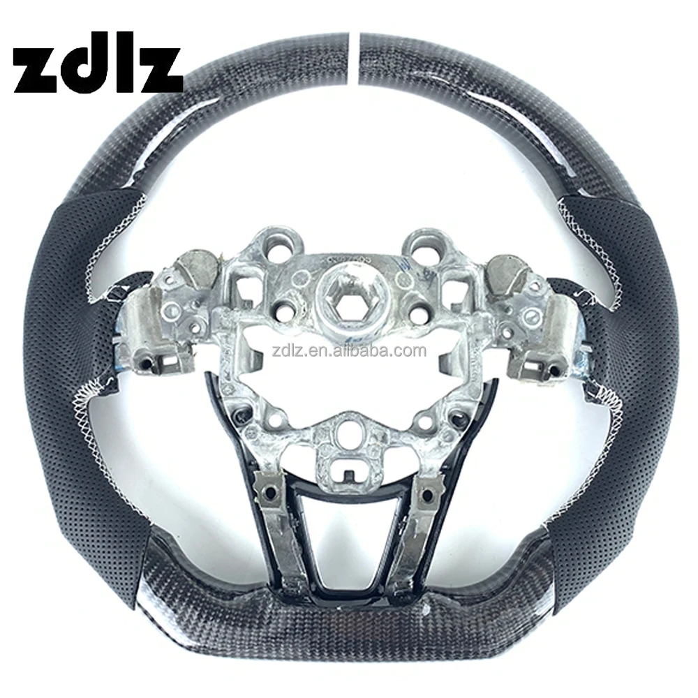Carbon Fiber Steering Wheel For Mazda 3 5 6 7 CX3 CX4 CX5 CX9 MX-5 RX-8 Axela Atenza CX-3 CX-5 CX-7 Steering Wheel Customizable