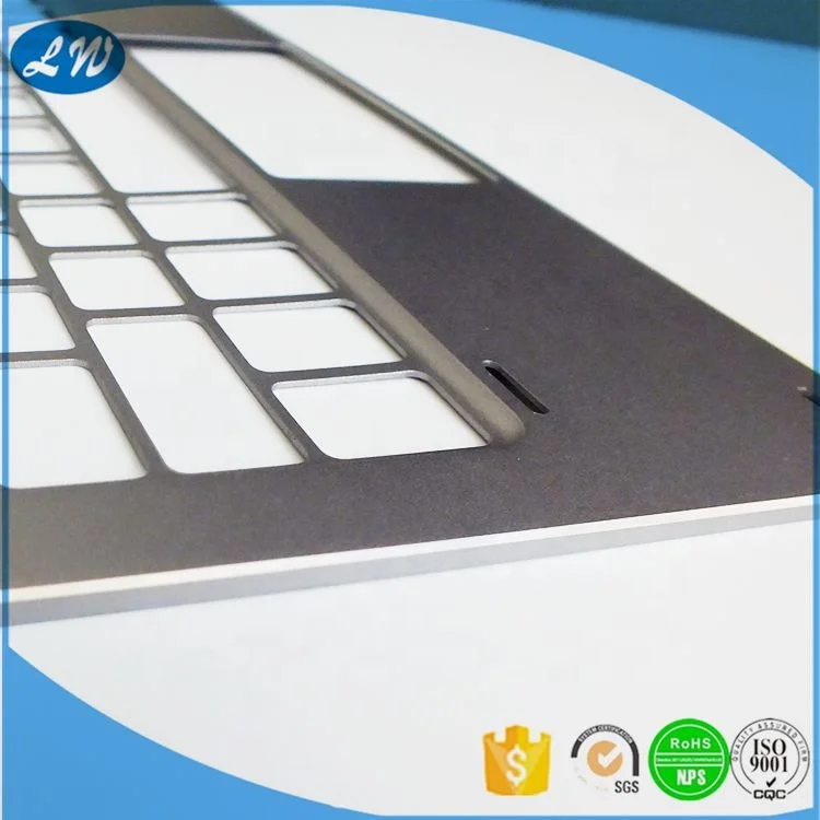 stamping sheet metal parts cnc aluminium keyboard customized computer keyboard