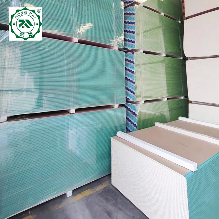 9.5mm gypsum board for plaster ceiling partitions installation