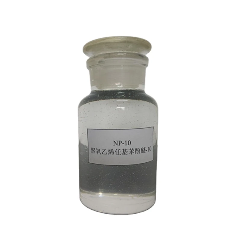 Factory Price C15H24O(C2H4O)n Nonylphenol -10 For Chemical Auxiliary Agent