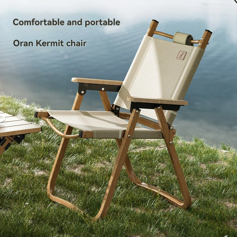 Detachable clip cotton high appearance aluminum alloy portable ultra light camping picnic fishing Kemet folding chair