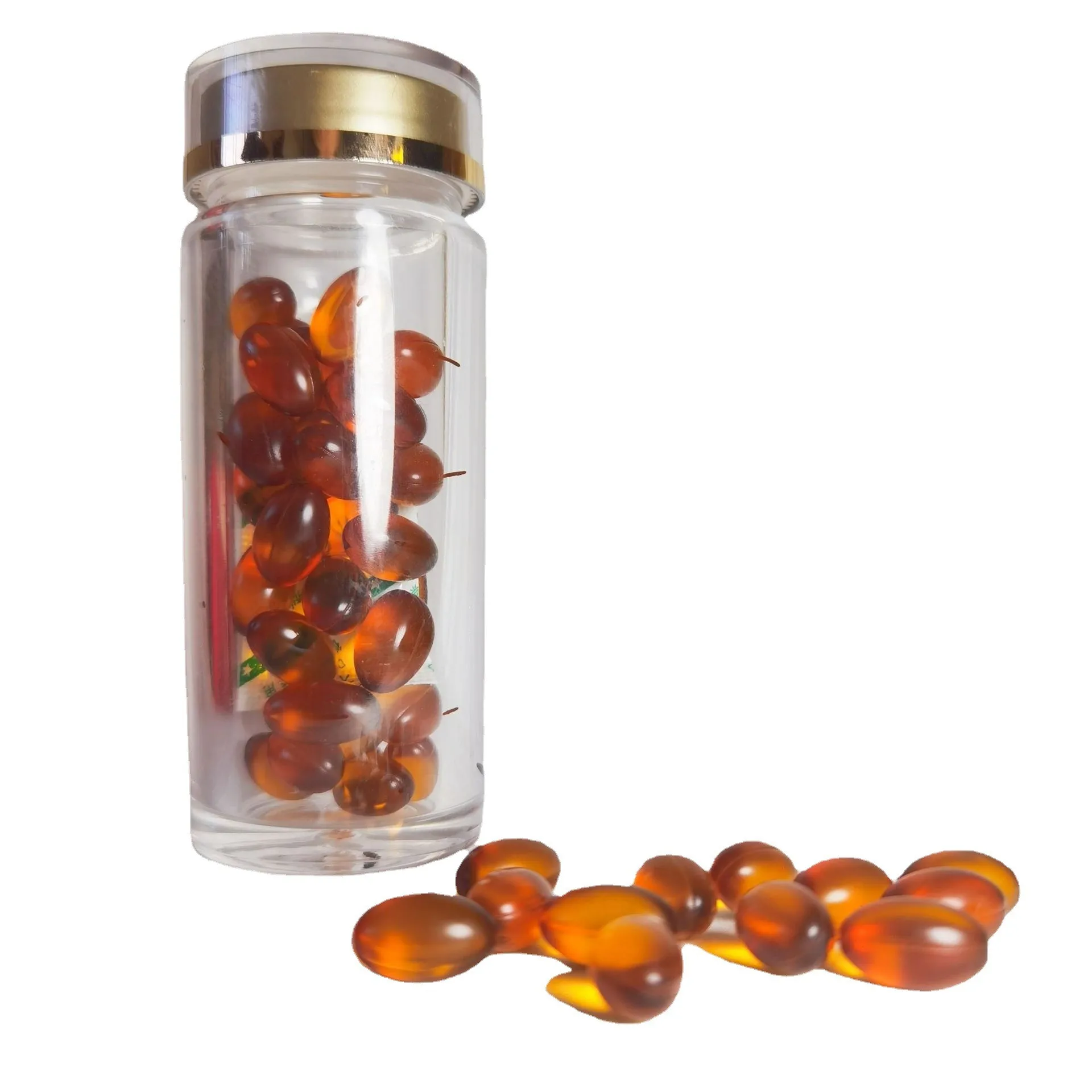 Custom Seabuckthorn oil gel candy Healthcare Supplement Gummy Candy