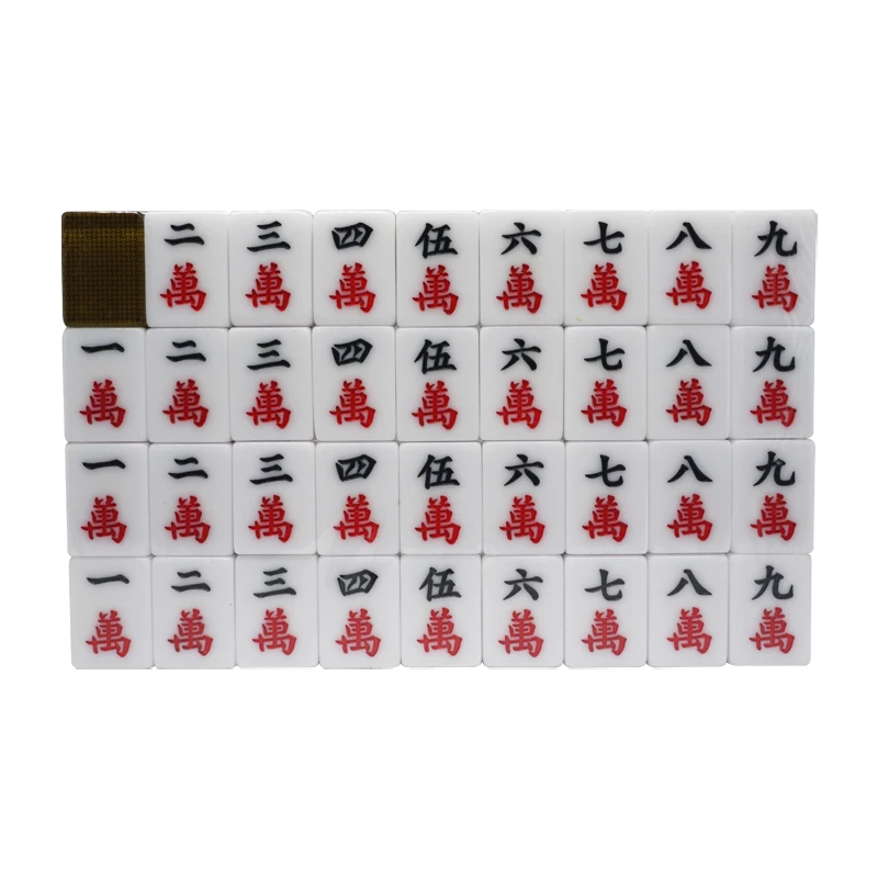 High-end acrylic automatic four-player 144 mahjong tiles HK, Taiwan, Japan, hand-rubbed, Southeast Asian home magnet mahjong