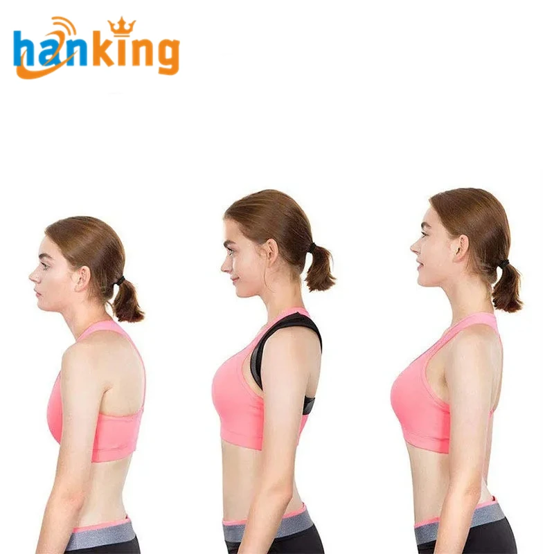 Unisex Size Up Posture Correction Belt Adjustable Clavicle Posture Corrector Men Women Upper Back Shoulder Lumbar Support Belt