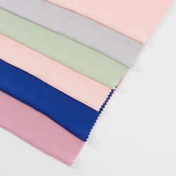 New Arrival GGT Dyeing Gorgette Polyester 75d Chiffon Crepe Fabric For Hijab