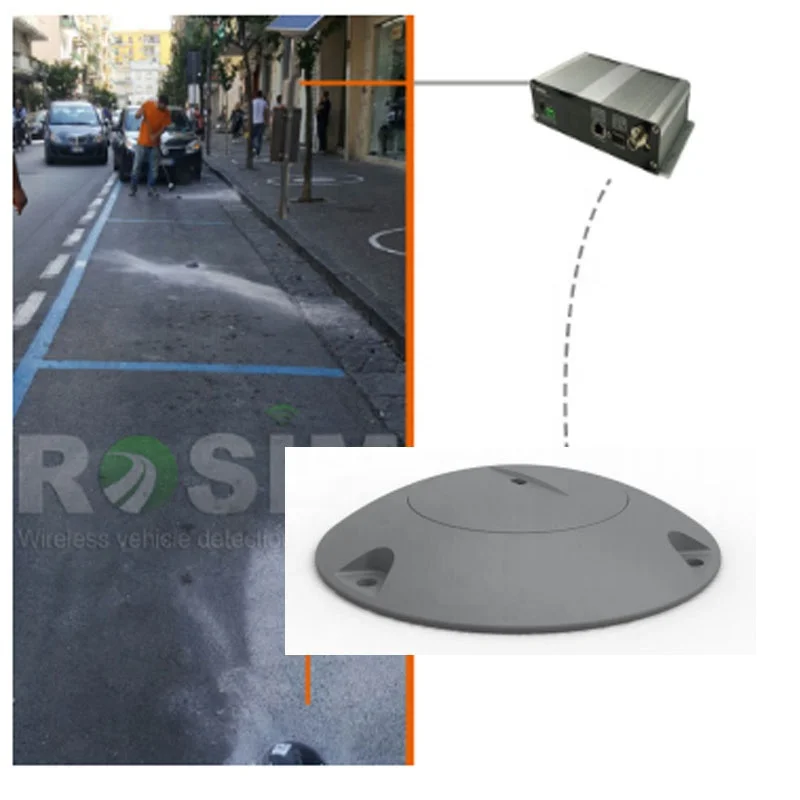 ROSIM Lora Outdoor car parking lot detection sensor