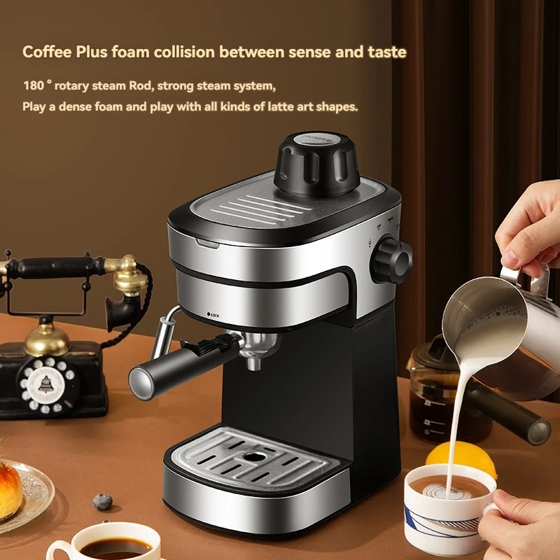 Hot Sale Household Automatic Smart Digital Button 20 Bar Italy Pump 800W Boiler Latte Cappuccino Espresso Maker Coffee Machine