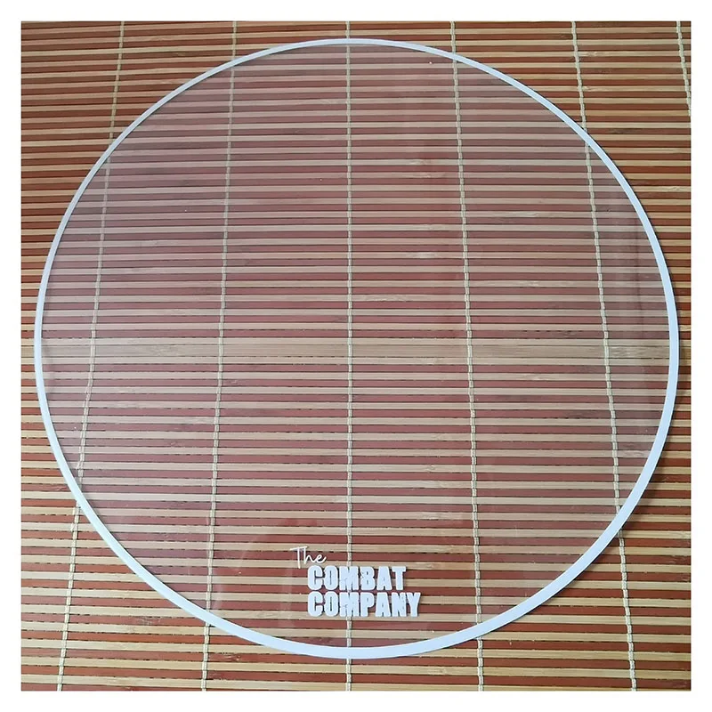 Hot Sale Custom Size Film 0.5mm Thick Transparent PVC Rigid Sheet