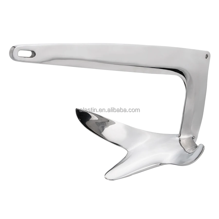 10kg 15kg AISI316 Stainless Steel Boat Marine Bruce Cast Anchor for sale