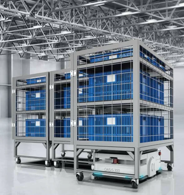  Умная Лазерная навигация без следов AGV Автоматические Управляемые транспортные средства