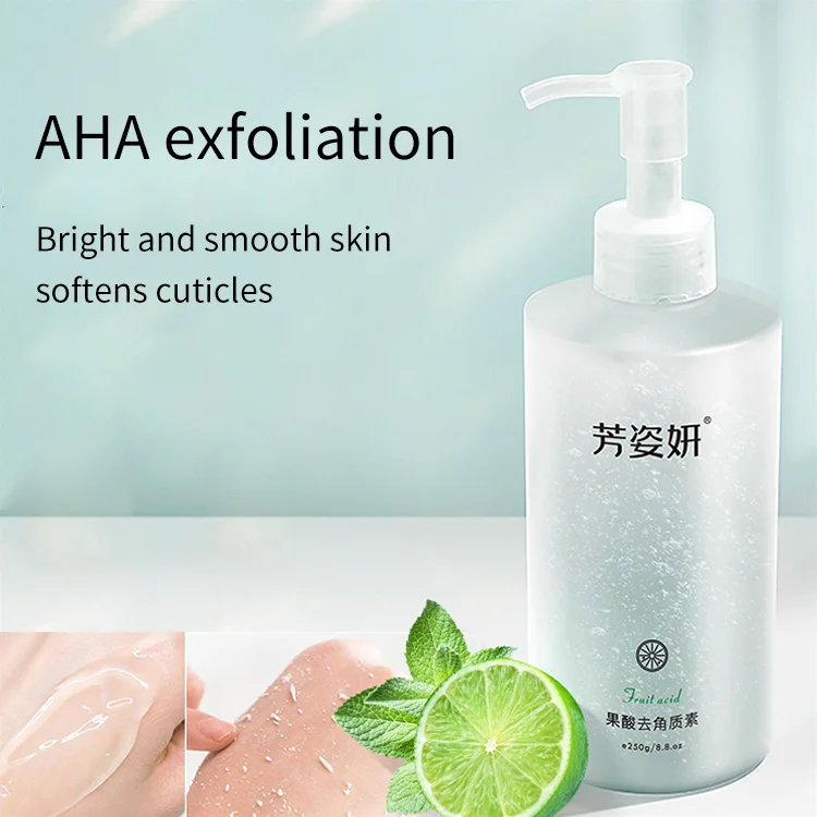 Oem Wholesale Fructic acid Exfoliating Gel Natural Hydrating Gentle Repair Skin Facial Gel