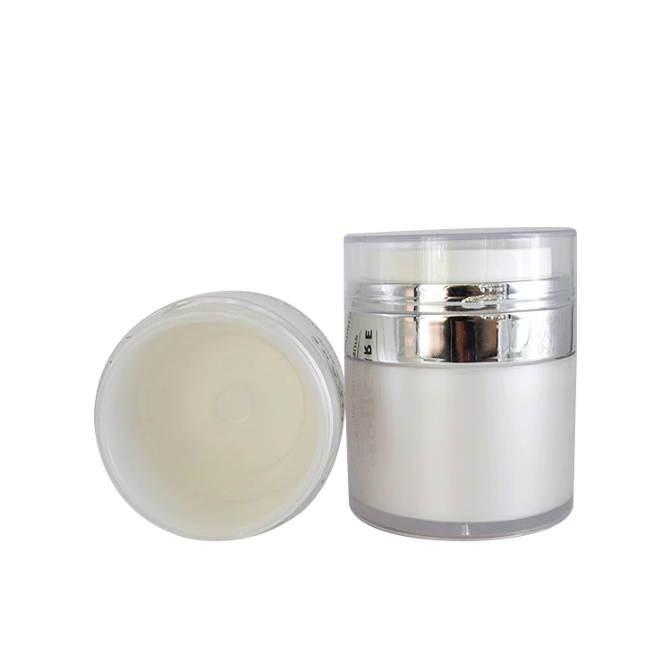 15ml 30ml 50ml 100ml Airless pump jar for cream cosmetic jar wholesale airless packaging supplier cosmetic package Stock Low MOQ