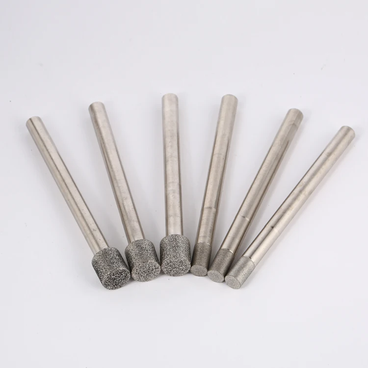 Supply Sdc / Cbn / Electroplated Grinding Head Diamond Grinding Rod Inner Hole Grinding Rod Chamfer Trimming Grind Head