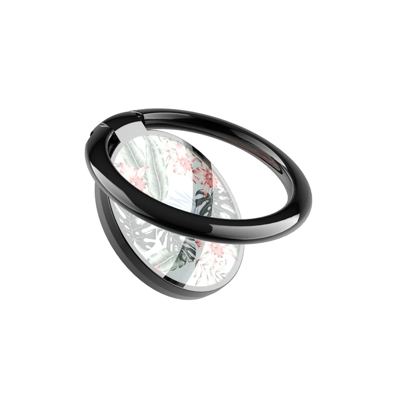 high quality folding mobile phone holders metal flexible lazy logo custom cell phone holder grip 360 smart phone ring holder