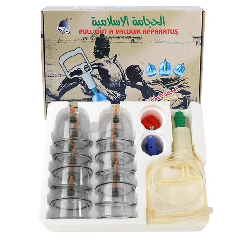 Аппарат для вакуумного массажа, 12 чашек