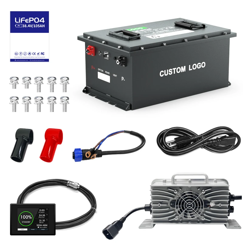 105Ah 70.4v Lithium Ion Rechargeable Fast Charger Battery for Electric Vehicles for Golf Carts & Other Applications