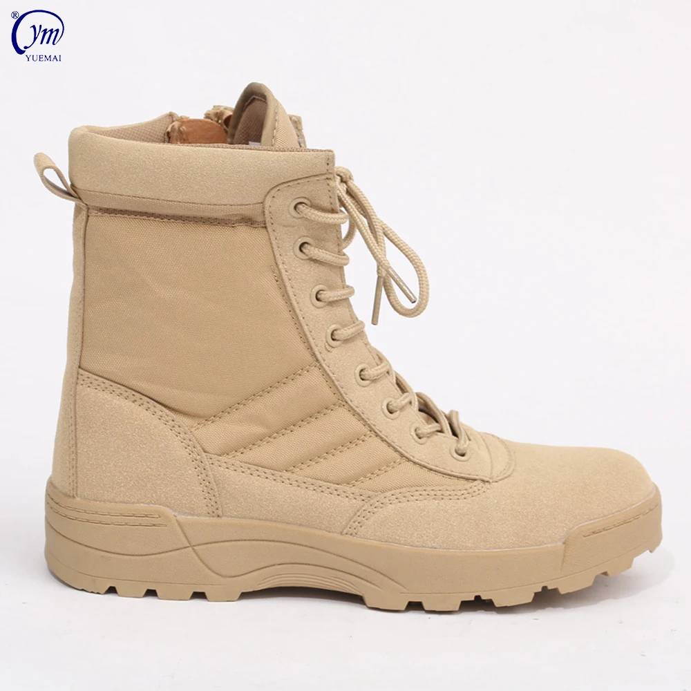 Export Four Seasons hiking boots outdoor waterproof high top desert boots Tactical boots