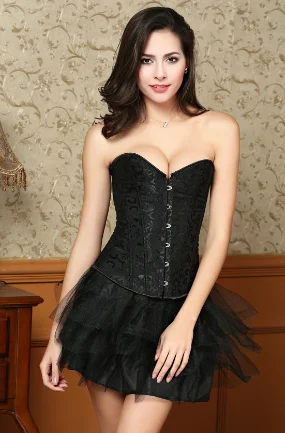 The latest production of waist cinching  corset in 2024  chest support and body shaping 12 bone corset