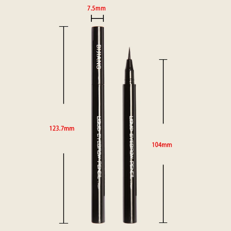 Hot Sale High Quality Wholesale Jumbo Empty Eyelashes Longlasting Super Waterproof Makeup Big Eye Liner Pen Set Eyeliner Pencil