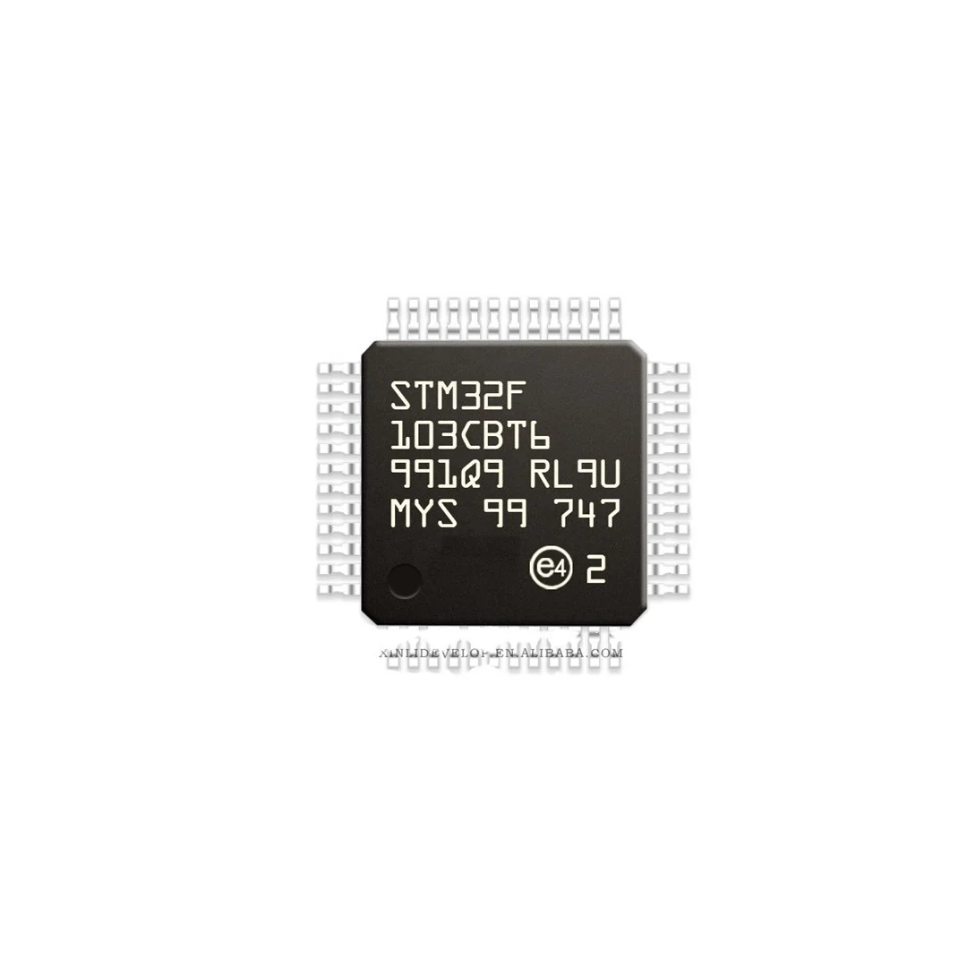  Merrillchip оригинальные электронные компоненты STM32F103CBT6 lqfp48 32-бит MCU оригинальный STM