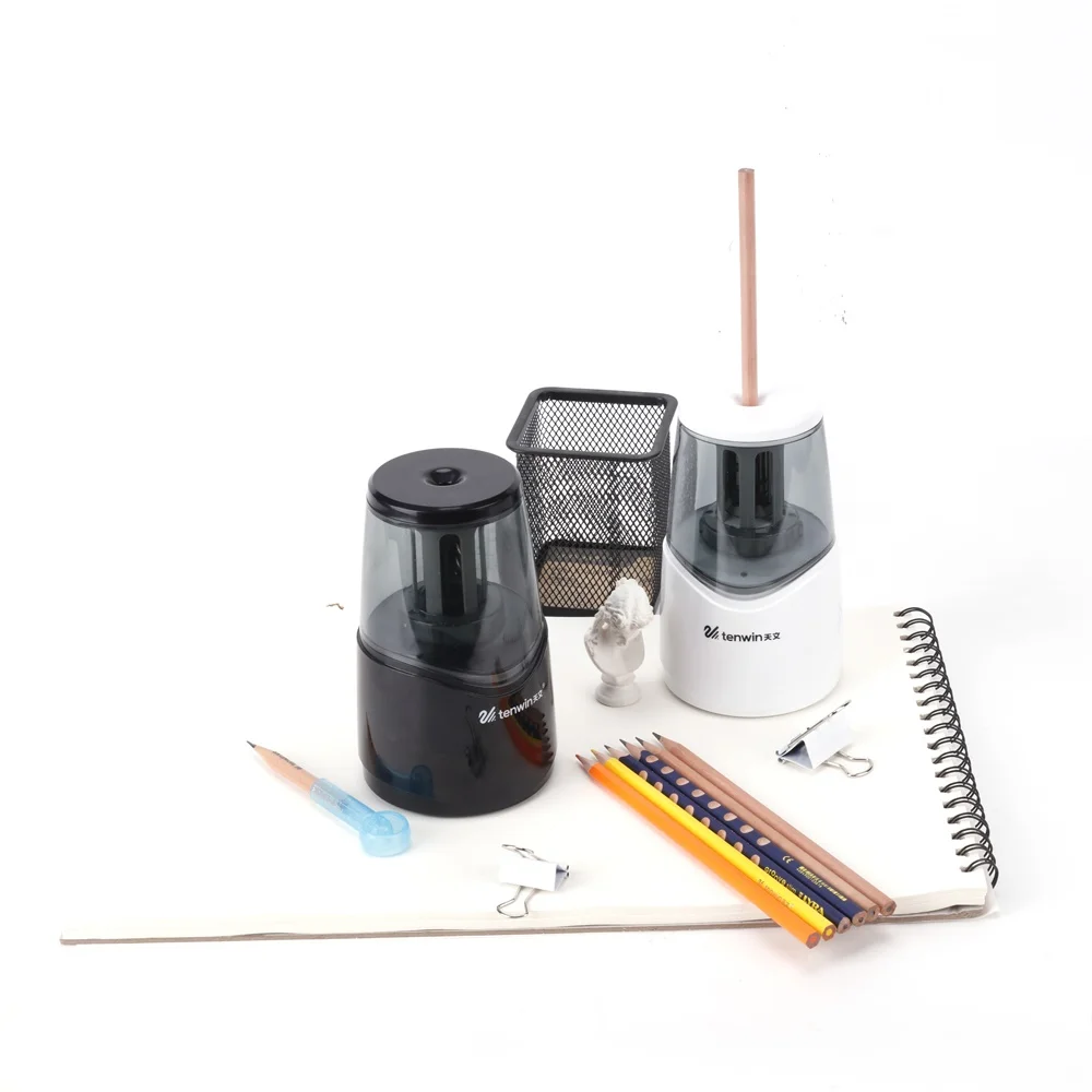 Tenwin 8010 хорошая репутация производитель быстрая точилка электрический карандаш точилка батарея