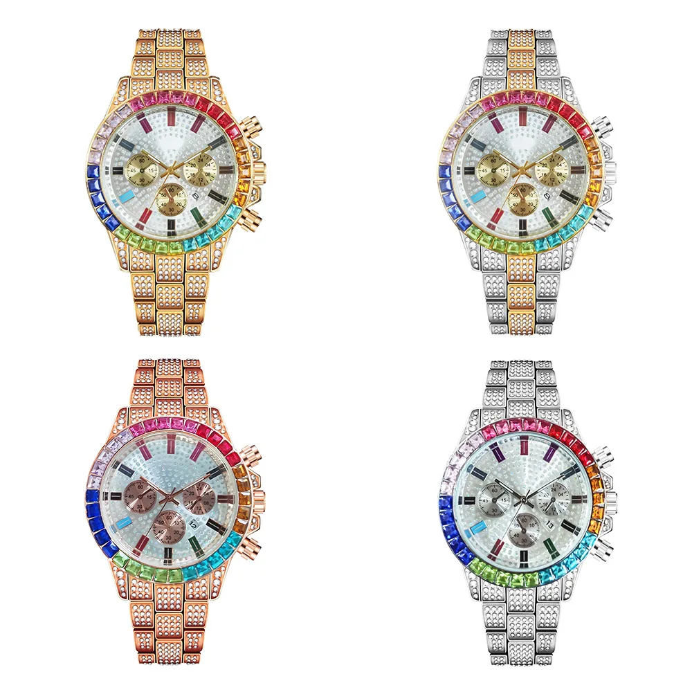 moissanite watch diamond luxury diamond digital earn money by watching video  ads watch jewelry