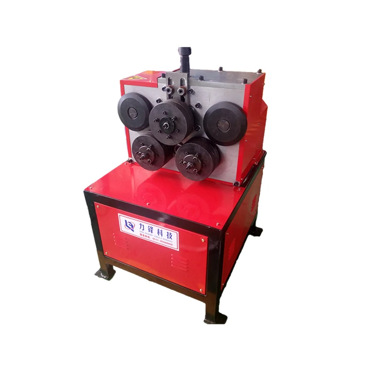 JY-50 Electric Angle Steel Rolling Round Machine 3-roll Pipe Bending Machine OEM/ODM Mechanical Angle Crimping Machine