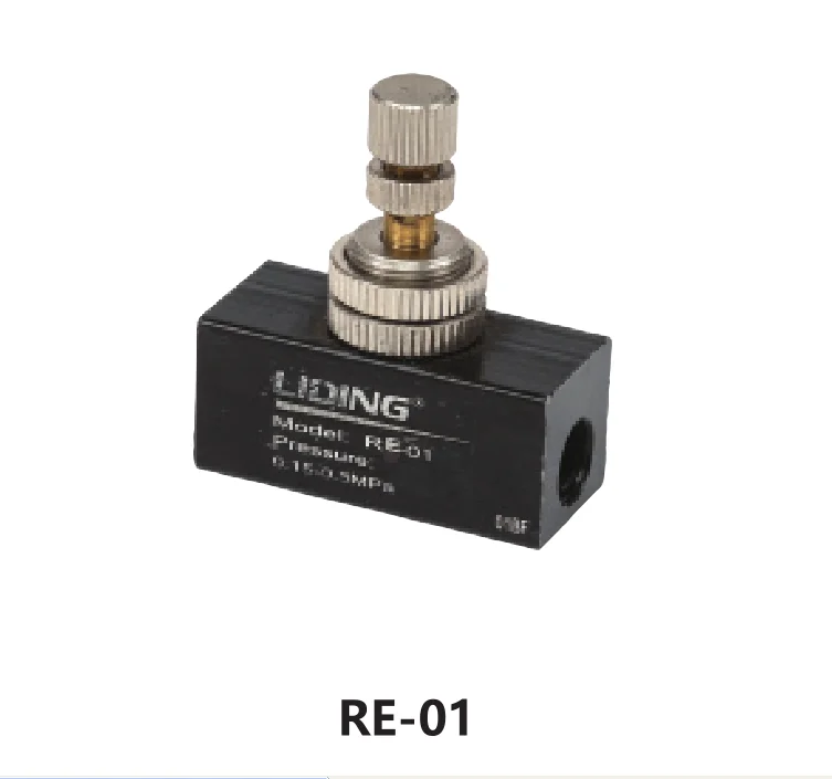 Pneumatic KA-L8 Thread 1/4 inch Air Check Valves One Way Throttle Non Return Valve