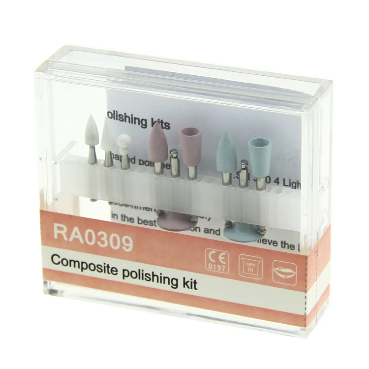 RA0309 denture RA composite resin polishing kit polisher