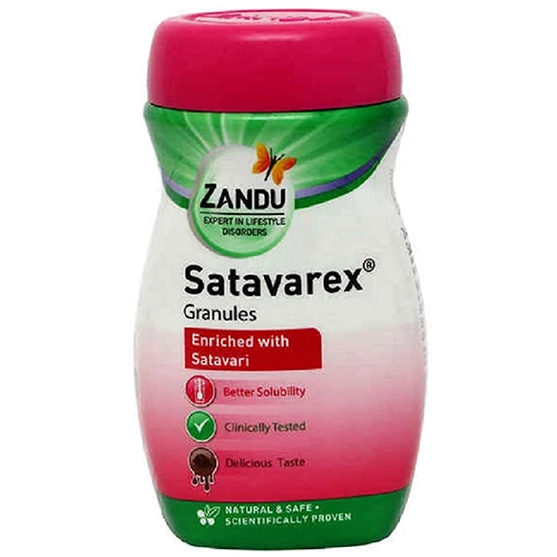 Индийский травяной продукт Zandu Satavarex гранулы 250gms-женский уход-shatavar для здоровья женщин