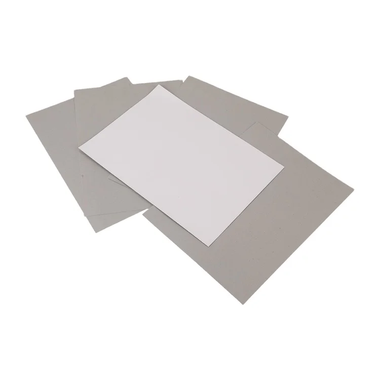 250gsm grey paper both side roll/sheets grey chipboard paper