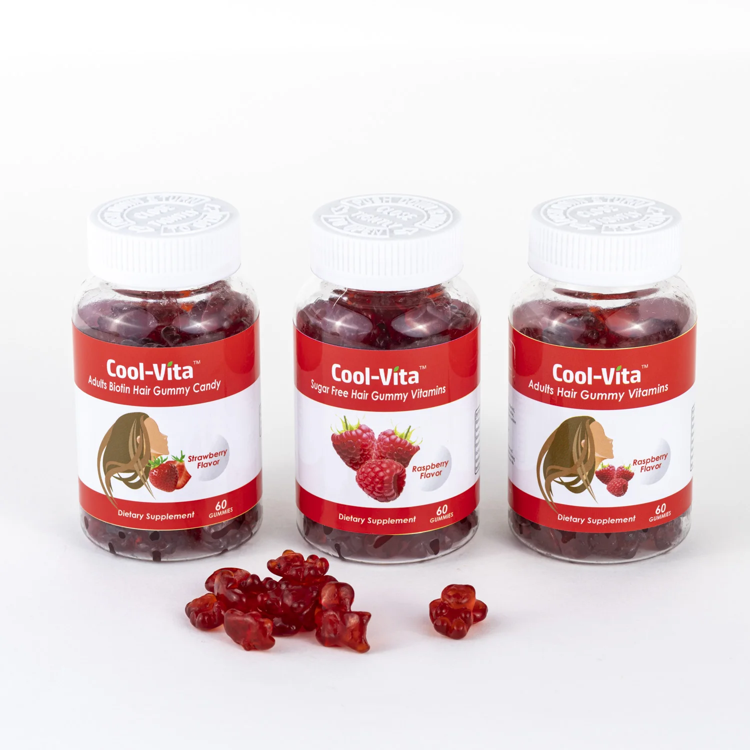 Amazon Hot Private Label Hair Growth Gummies Bears Vegan MultiVitamin  Vegan Collagen