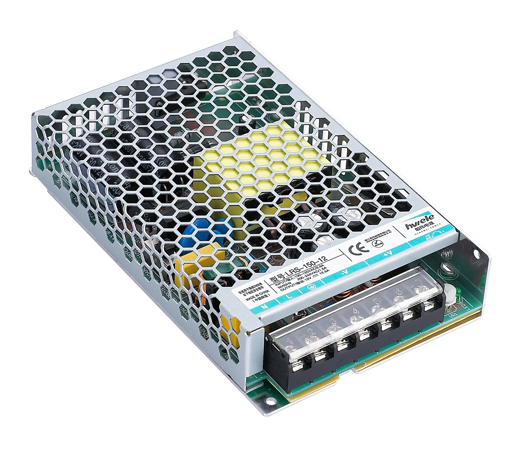 Ultra thin CV enclosed type LRS-150-24 150W 24V 6.5A Constant voltage power supply for 3D printer