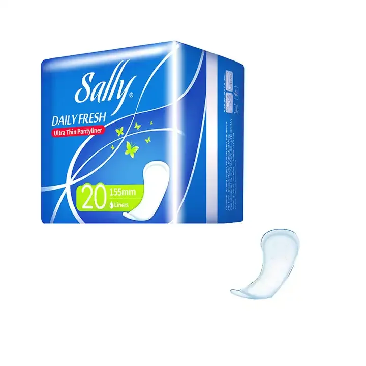 Sally Wholesale Disposable Ultra Thin Cotton Panty Liner Anion Panty Liner for Daily Use