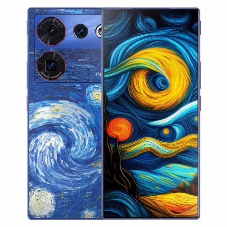 New Nubia Z50 Ultra 5G Mobile Phone 6.8 inch 144Hz AMOLED flexible display Snapdragon 8 Gen 2 Octa Core 80W Quick Charge NFC