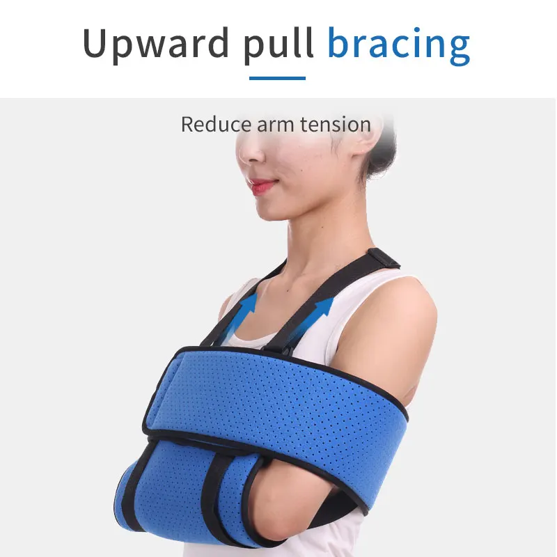 Hot Selling Medical for Shoulder Injury Arm Fracture Orthopedic Fracture Belt Forearm Elbow Support Sling