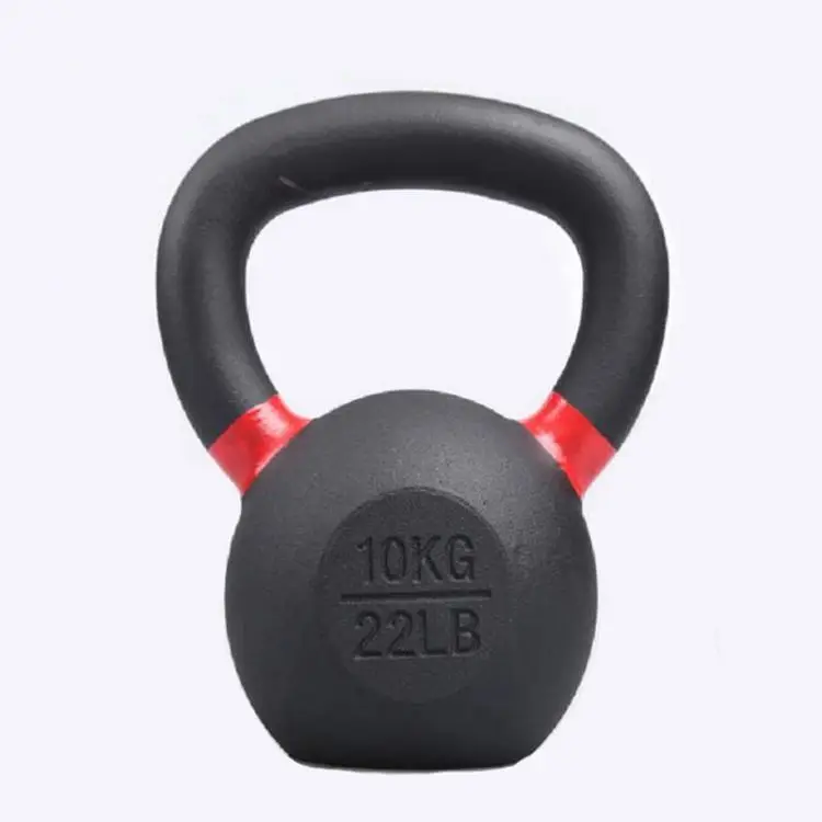 Powder Competition Coated Cast Iron Kettlebell for home training