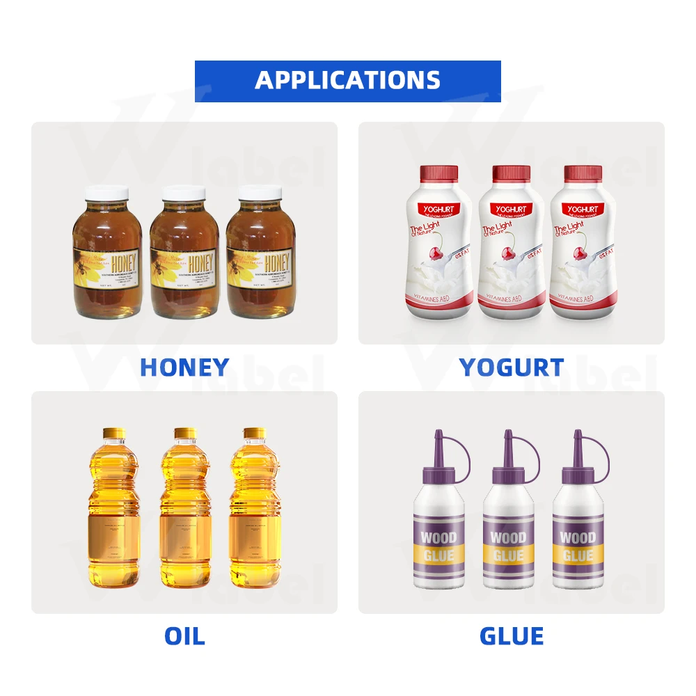 Wasabi sauce round bottle desktop filling capping and labeling machine production line