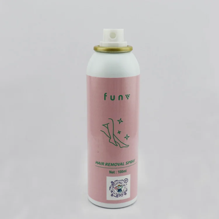 Convenient Effective Chemical Hair Removal Mousse Cream Hair Removal Spray